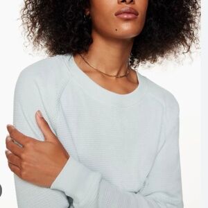 TNA waffle knit long sleeved T-shirt size M